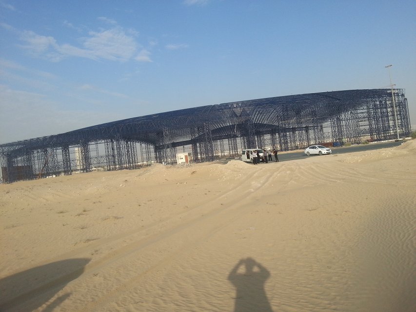 青铜峡大型场馆网架工程